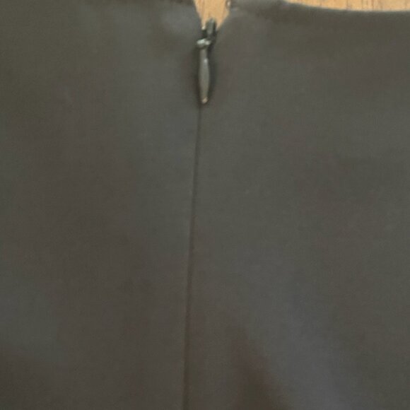 Express Black Peplum Blouse with Flutter Sleeves - Picture 4 of 4